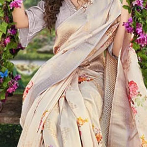 Digital Floral Sarees